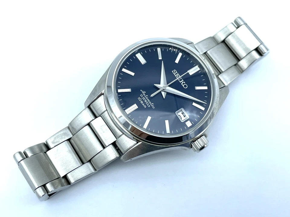 Near MINT SEIKO Automatic Watch SZSB012 Navy blue Dial 40mm Day 4R35-03X0 Boxed - image 4 of 4