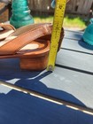 Salvatore Ferragamo Brown Leather Slingback Sandals Logo Women's 9.5 — photo 5