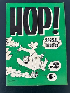 HOP N°2 . MAGAZINE REVUE BD . 1974 MARSUPILAMI PLACID ET MUZO complet poster