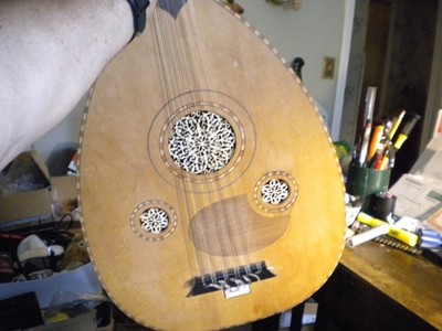 Arabic Oud Musical instrument. By the late, Kamil Mouis. 