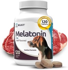 K9 Select Melatonin Chews for Dogs 1mg 180 Count