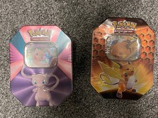 Pokémon Sammelkarten Mew V & Raichu GX. Neu OVP. Jubiläum Edition.