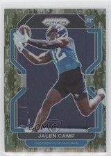2021 Panini Prizm Rookie Forest Camo Prizm 14/15 Jalen Camp #410 0c6