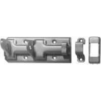 SchloßRiegel Alberts, Gerade, Verzinkt, LäNge 100Mm, Breit 40 Mm, M.Schlaufe
