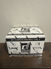 2017 Donruss Baseball Fat Packs Box HS