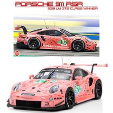 Nunu Porsche 911 RSR 2018 LM Class Winner (Pink Pig) 1:24 Model Kit