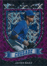 2021 Panini Chronicles - Crusade Javier Báez #6 Ruby Wave /199