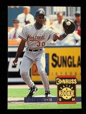 Donruss 1994 Rated Rookie Cliff Floyd #651 Montreal Expos Baseball Card