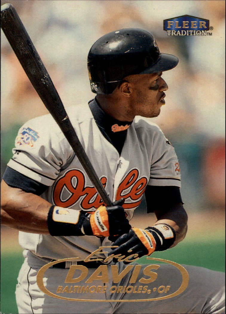 1998 Fleer Tradition #43 Eric Davis - BB