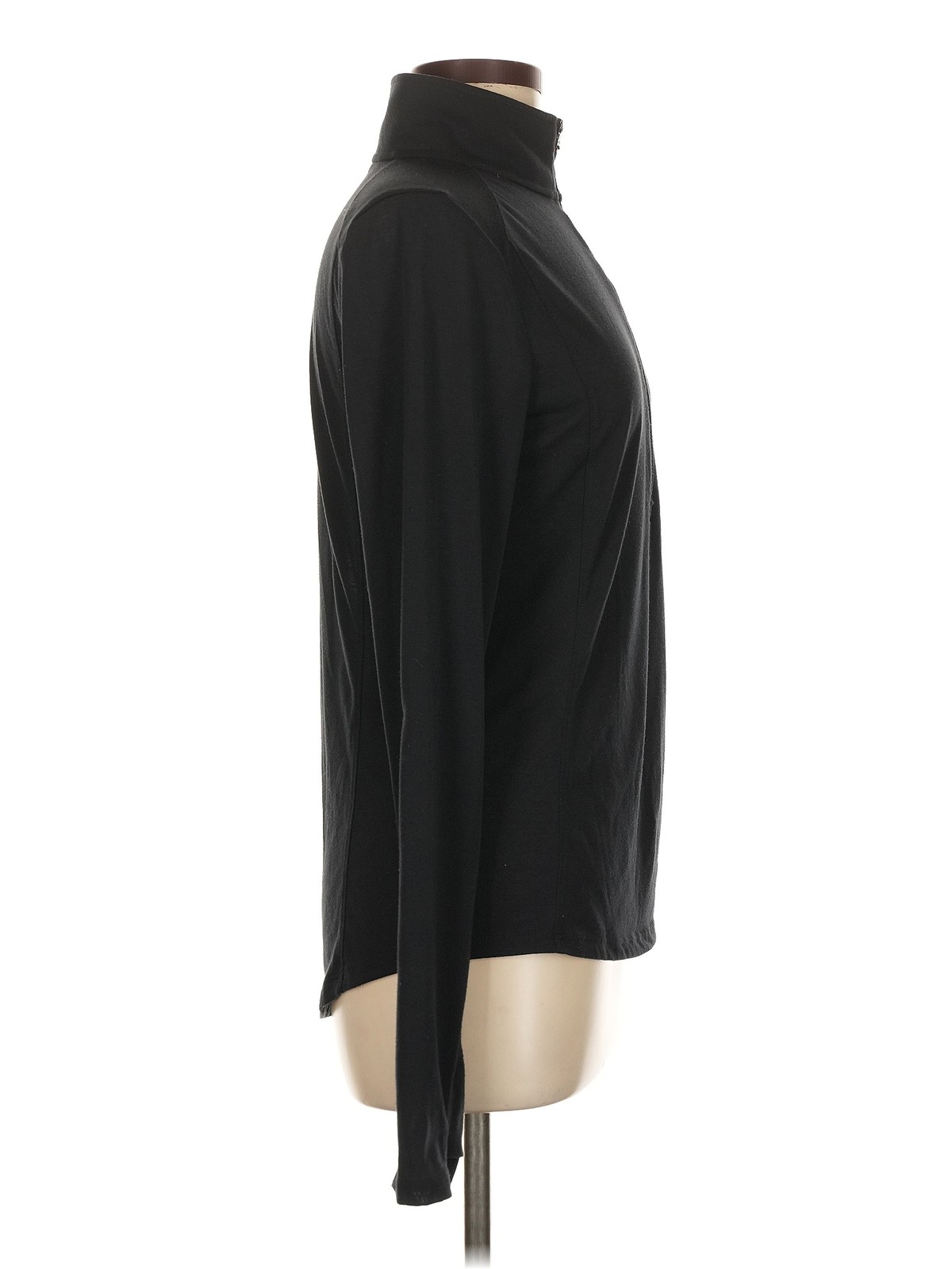 Under Armour Women Black Long Sleeve T-Shirt M thumbnail 3