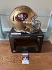 JOE MONTANA Full Size 49ers Authentic Speed Rep Signed Helemt JSA Certified