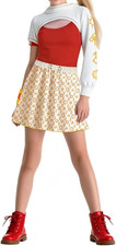 Kids Zombies 4: Dawn of the Vampires Nova Cosplay Costume Girls Outfit 14yr Olds