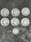 1964 1957 1940 D Washington Quarters Silver Denver Liberty Coin ‘42 DIME Mercury