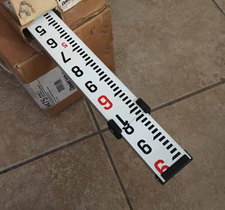 David white Surveying Measuring Stick model 9475, 7703 & 7704 eBay
