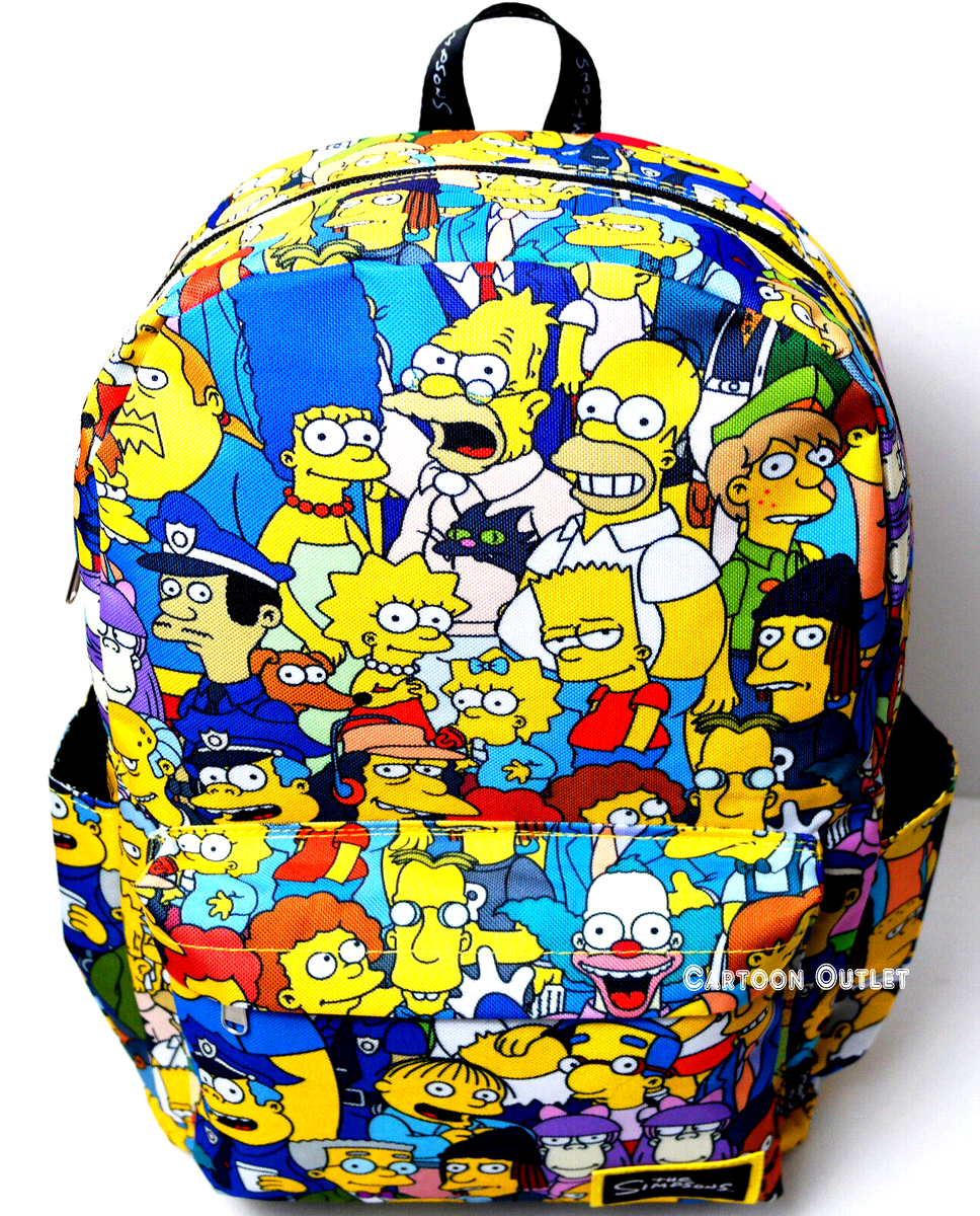The Simpson School Backpack All Print 17