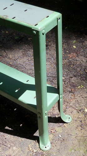 Vintage 24" Delta Rockwell Scroll Saw Jigsaw 31.5" Tall Base Stand, J Bolts 33X7 - Picture 4 of 5