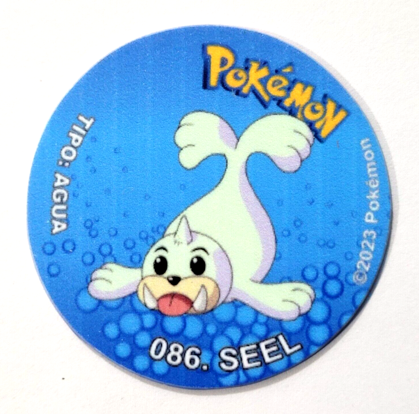 TAZO POKEMON EC1 #070 WEEPINBELL 2023 Kanto PERU South America Pogs Flips  Taps