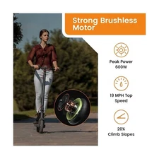 🔥 NAVEE N40 Smart Electric Scooter | 25 Mile Range & 18.6 MPH | MaxStrata® 🔥