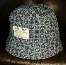 Baby Gap Boys Toddler Bucket Sunhat Blue Size S/M 100 cotton