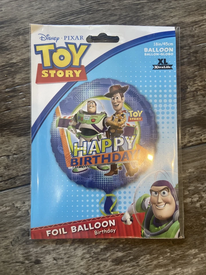 Toy Story Feliz Cumpleaños Globo de Lámina Disney Pixar Fiesta Decoración Suministro Niños Foto 3 de 3