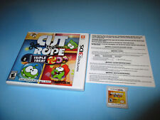 NINTENDO 3DS Cut The Rope: Triple Treat Brand New Game In Case 2D