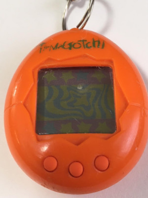 Tamagotchi P2 Virtual Pet Orange w/ Green 1997 | eBay