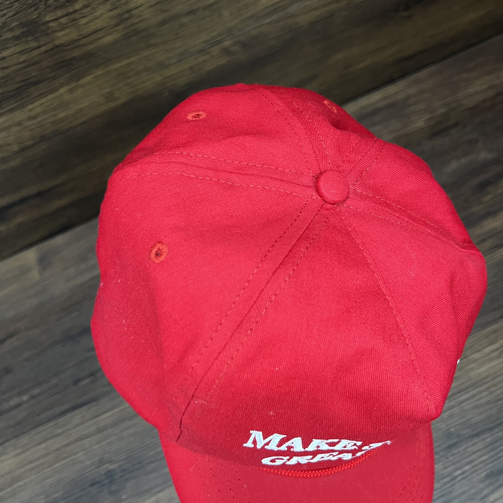 Make Security Great Again Snapback Red Ball Hat D… - image 5