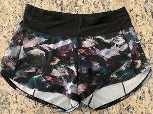 lululemon camo speed up shorts