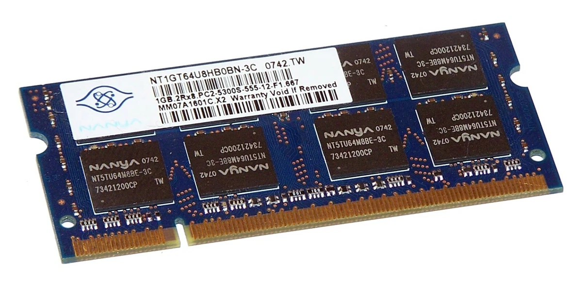 Nanya SO-DIMM PC2-5300 DDR2-667 Computer Memory (RAM) for sale | eBay
