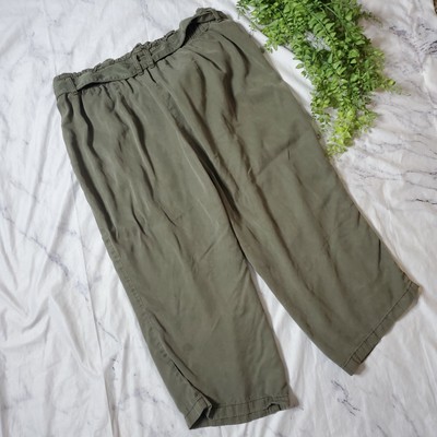 Torrid Olive Green Chambray High Rise 
