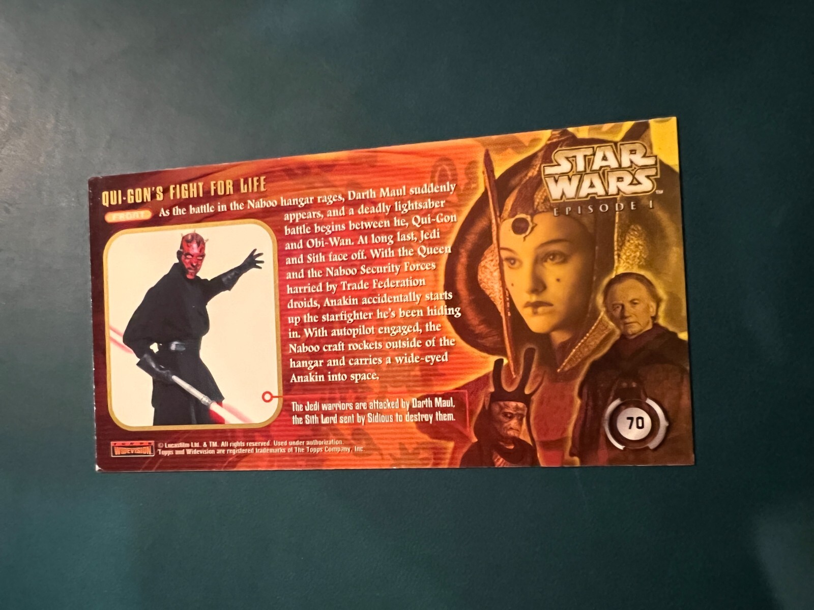 1999 Topps Star Wars Episode I SERIES 1-2 Widevision Complete Your Set U Pick - Picture 152 of 331