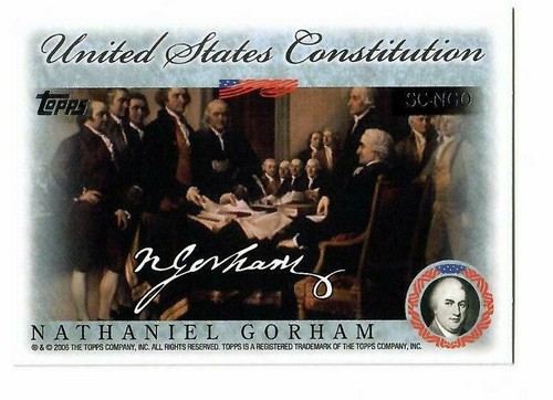 Topps United States Constitution 2006 - Termina tu conjunto - Imagen 32 de 40