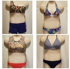 New Mix Match Target Bikini 2-Piece Swimsuits Women's Size L Large - Pick Yours