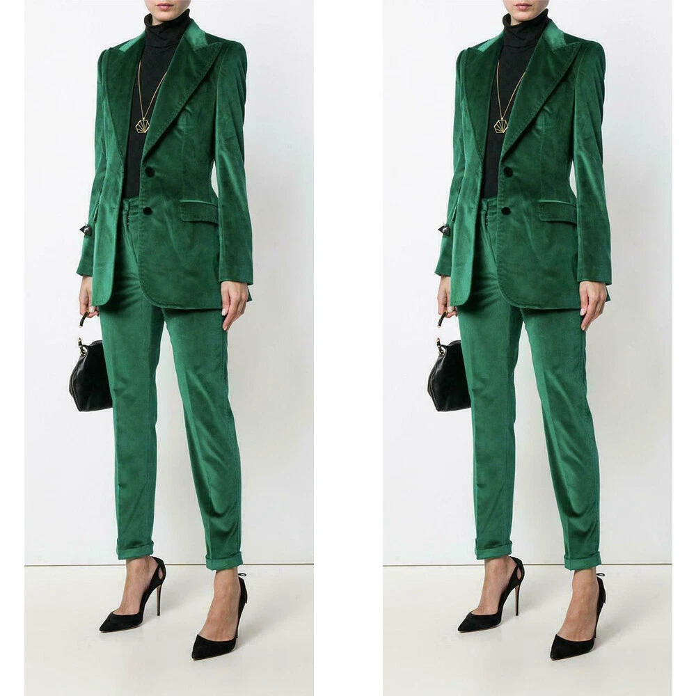 Update more than 127 green velvet trouser suit super hot netgroup.edu.vn