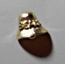 9/16" Beall Maryland Governor metal hatpin pinback button