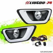 Fit For 15-20 Chevy Colorado Clear Lens Fog Lights Driving Lamps Complete Kit US