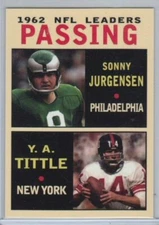 Tittle & Jurgensen / Passing Leaders MC Glory Days #3 / NM+ condition