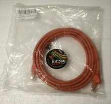 Rhinocables CAT 5e High-Speed 9ft Orange Ethernet Cable