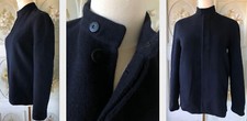 RALPH LAUREN BLACK LABEL SOFT WOOL ANGORA CASHMERE JACKET WOMEN'S USA-MADE 2 EUC
