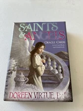 SAINTS & ANGELS Oracle Cards Deck & Guidebook