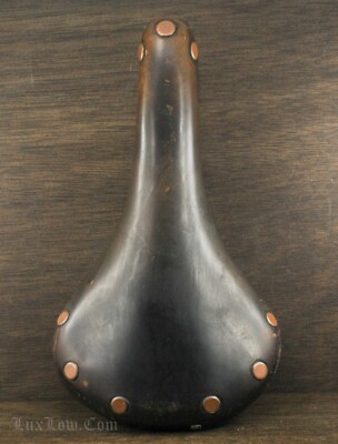 Selle Brooks B72 Vintage – Cuir Marron, Suspension – Pour Vélo Cruiser/Raleigh