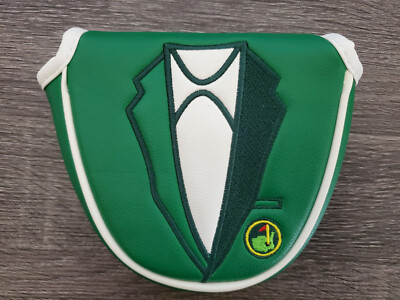 Green Jacket Golf Center Shafted Mallet Putter head cover for
