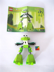 Lego Mixels Series 6 Drippal Gurggle Slusho 41548 41549 41550 BA All Green