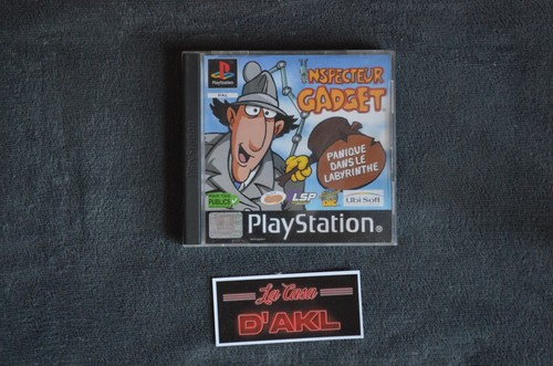 Playstation PS1 Inspecteur Gadget Panique dans le Labyrinthe [PAL FR] Notice JRF