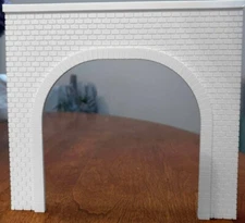 O Gauge - Tunnel Portal Brick (Northeastern US inspired) - 220mm x 200mm x 20mm