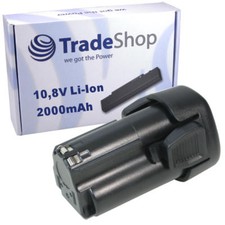 Trade-Shop AKKU für Black&Decker 10,8V 2000m...