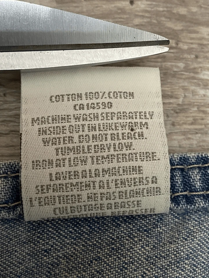 Pantalones de mezclilla Manager tiro bajo bootcut para mujer talla W30 L32 Foto 4 de 4