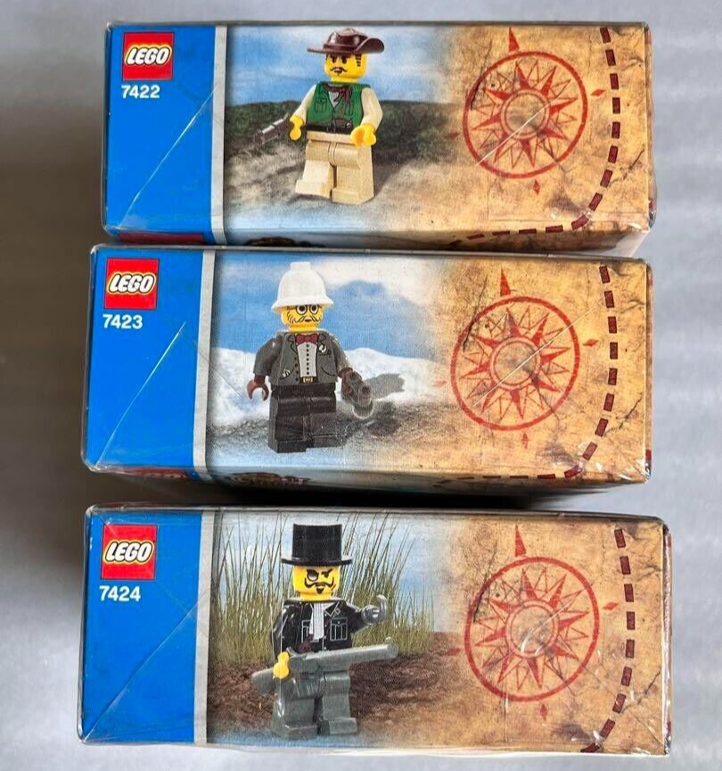 NEW LEGO Kabaya Orient Expedition 7422 7423 7424 Adventurers F/S