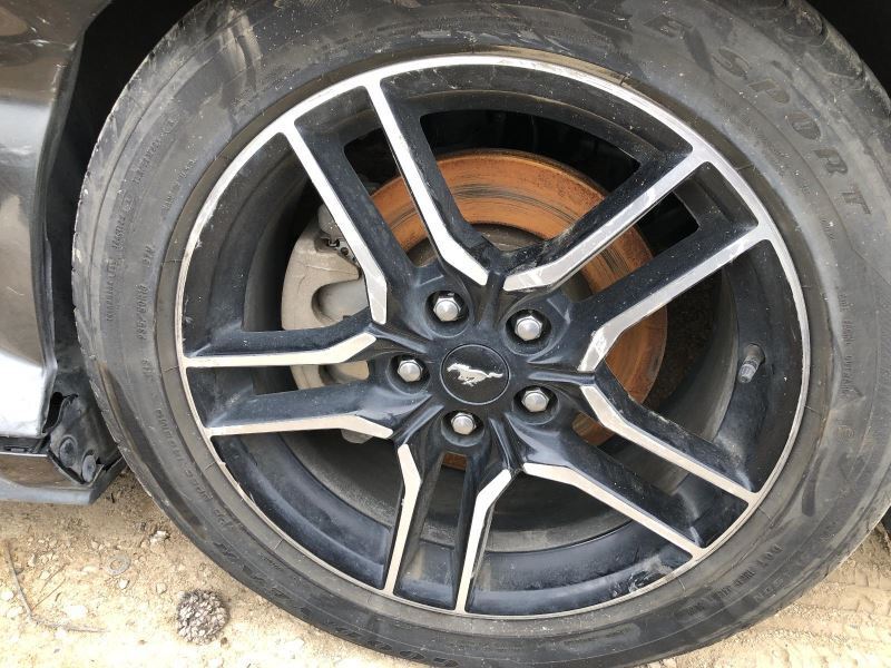 2018-2021 FORD MUSTANG 18x8 Black Silver Alloy 10 Spoke 5 Split Wheel Rim 873430