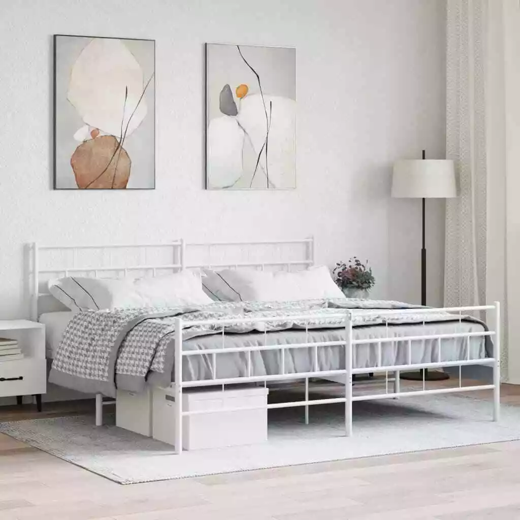 Super king online metal bed